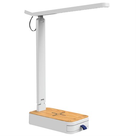 Lampe de bureau DEL avec chargeur