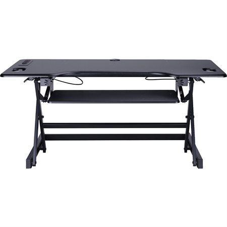 Convertisseur de bureau debout réglable en hauteur avec USB