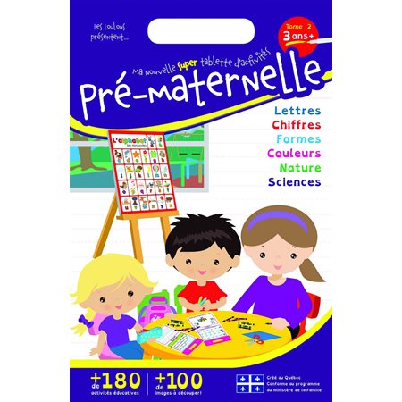 .Ma nouvelle super tablette d'activités (pré-maternelle)