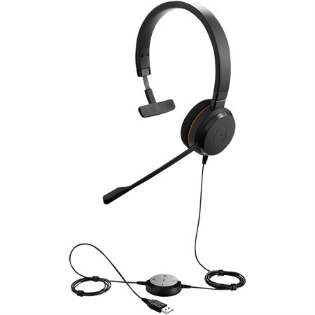 Casque d'écoute avec fil Evolve 20