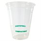 Gobelet compostable en plastique