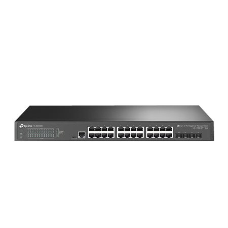 24-Port Gigabit + 4x 10Gbs SFP+ Switch