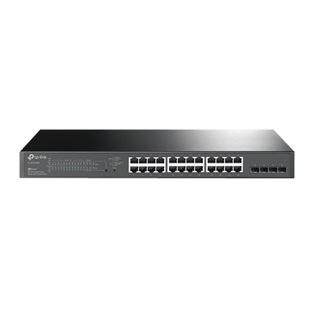 JetStream 28-Port Gigabit Smart Switch with 24-Port PoE+