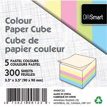 Colour Paper Cube