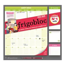 Calendrier magnétique frigobloc (2025)