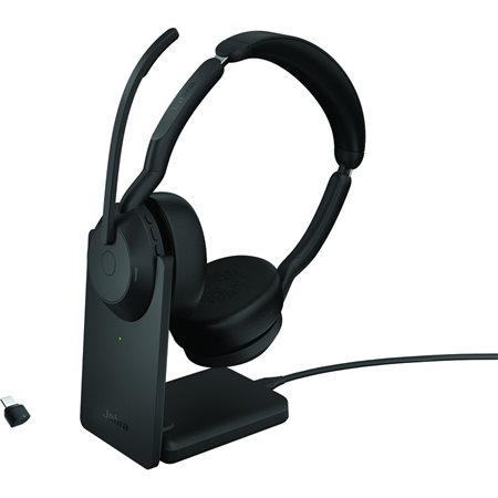 Casque stéréo Evolve2 55 avec support de charge