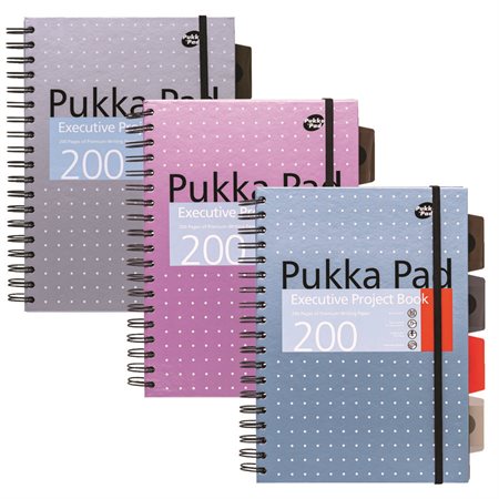 Pukka Pads Executive Metallic Project Books