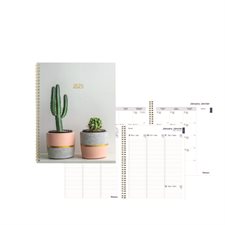 Succulent Plants Weekly Planner (2025)