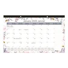 Passion Monthly Desk Pad Calendar (2025)