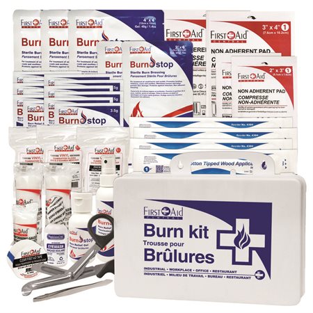 Trousse de premiers soins pour brûlures grand format