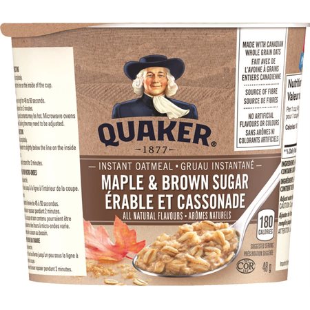 Quaker Instant Oatmeal Cups