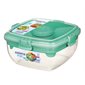 Contenant pour salade à emporter TO GO?? de 1,1 L Sistema