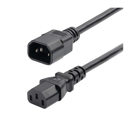 StarTech 2ft (60cm) Power Extension Cord