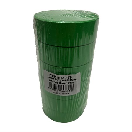 Tempera Blocks - Emerald Green