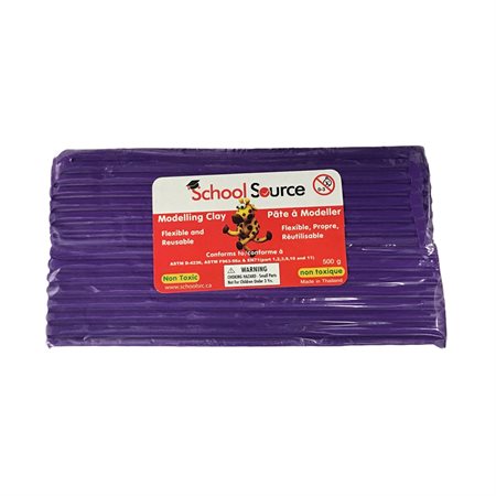Quality Soft Modeling Clay - Violet