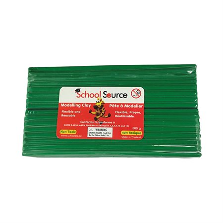 Quality Soft Modeling Clay - Green