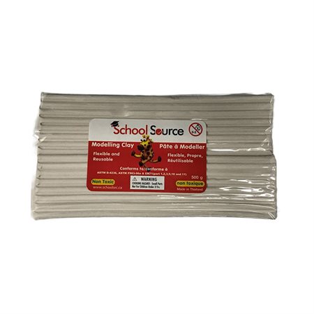 Quality Soft Modeling Clay - White