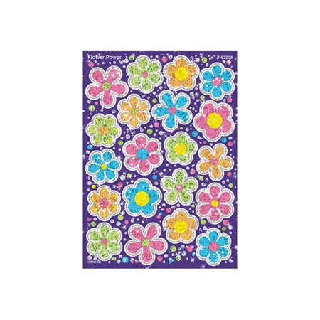 Sparkle Stickers Flower power
