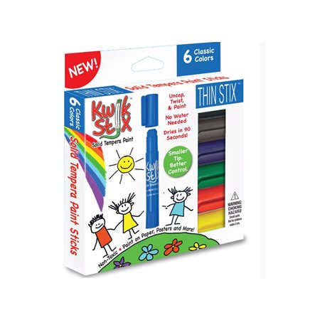 Bâtons de peinture tempéra ThinStix