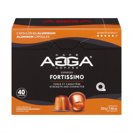 CAFE FORTIS.40U CAPS.NESP.COMP