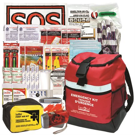 Trousse de survie pour 2 personnes, 72 heures
