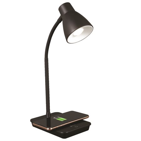 Lampe de bureau DEL avec une station de charge sans fil