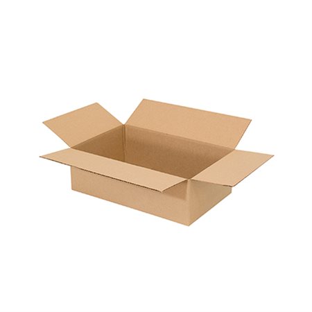 Boîte en carton ondulé kraft