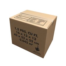 Boîte en carton ondulé kraft