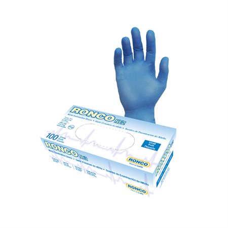 NITRILE GLOVE FREE SM.BLUE