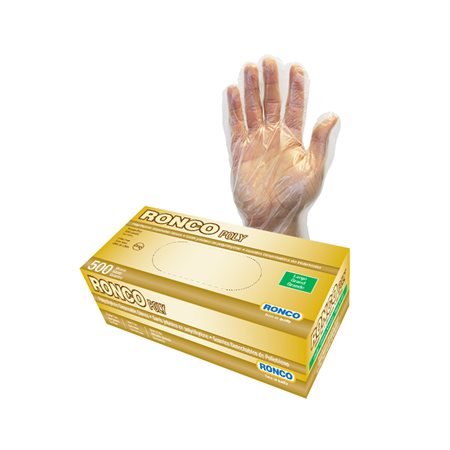 CL.DISP.GLOVE POW.FREE LARGE