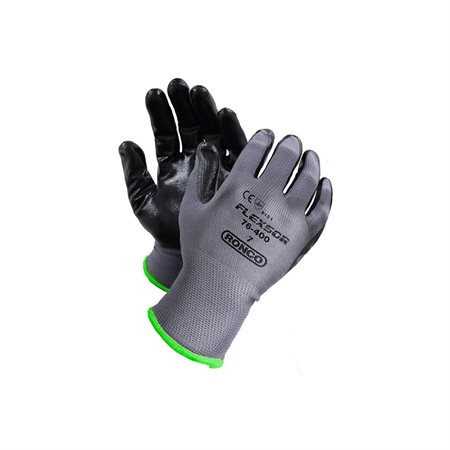 NITRILE NYLON GLOVE SMALL BK
