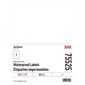 LABEL WTPRF 11X8.5 ADH.LAS LABEL WTPRF 11X8.5 ADH.LAS