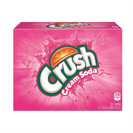 Crush Cream Soda Soft Drink