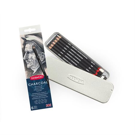 DERWENT CHARCOAL PENCILS ASS