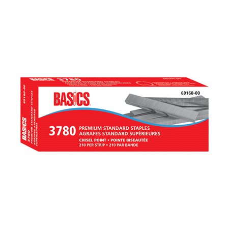 Agrafes standards de qualité supérieure