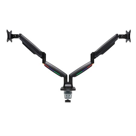 One-Touch Height Adjustable Monitor Arm Dual