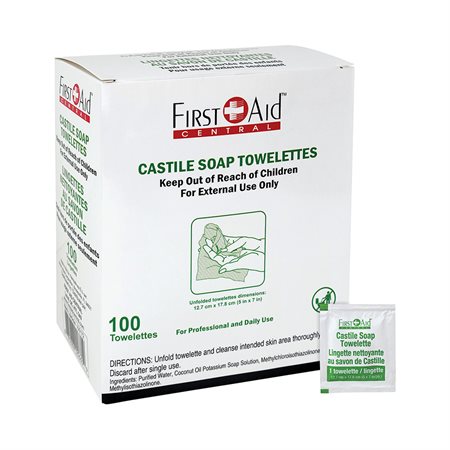 Castile Soap Wipes Individually Wrapped