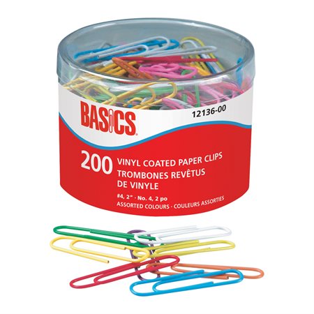 Vinyl Coated Paper Clips