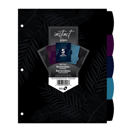 Intercalaires réversibles Instinct Big Tab™