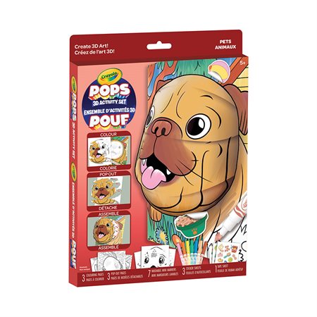 Ensemble de bricolage d’activités en 3D POPs