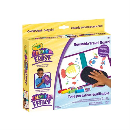 Toile portative réutilisable Colour & Erase