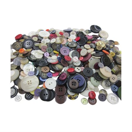 Boutons ordinaires en plastique