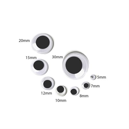 YEUX MOBILES 10MM NR 100PCS