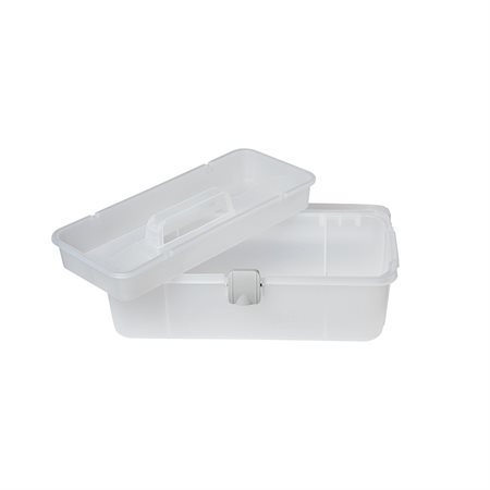 Boîte de rangement à un plateau