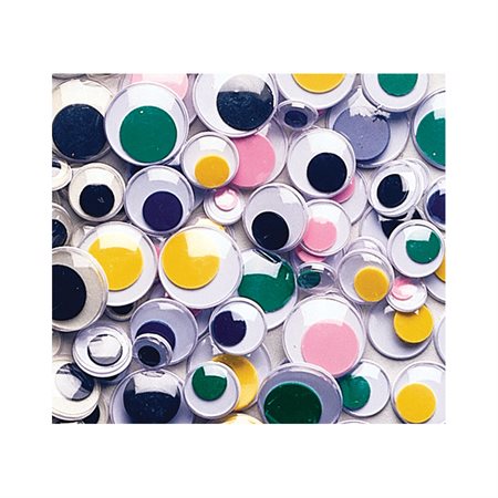 YEUX GROUILLANTS ASS 100PCS