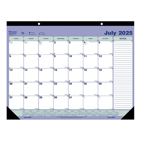 Academic Monthly Desk Pad