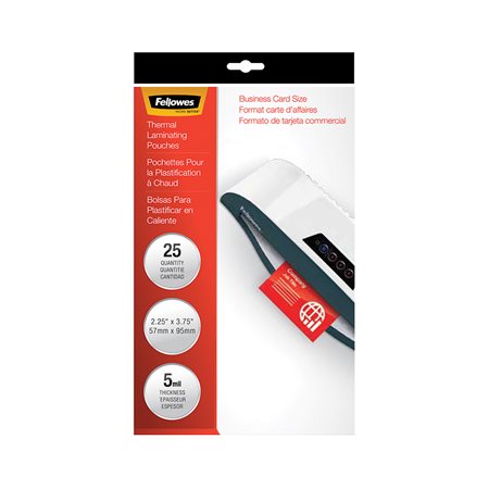 Pochettes de plastification