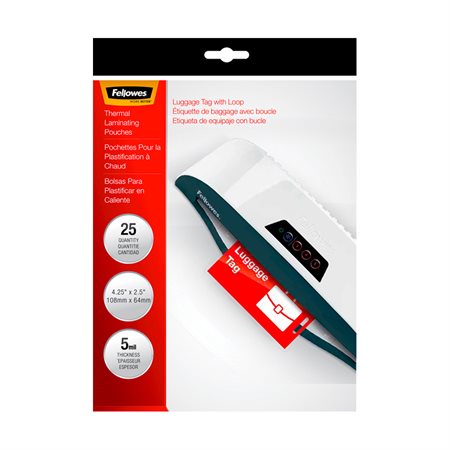 Pochettes de plastification