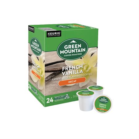 Dosettes de café K-Cups® vanille française décaféinée