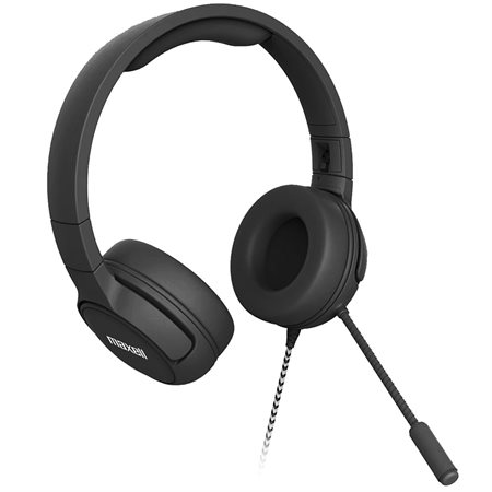 Casque d’écoute sans fil avec microphone à bras amovible pour enfants